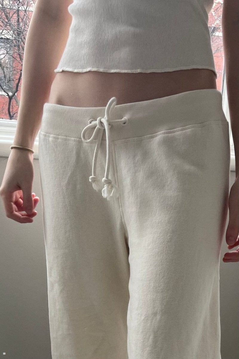 Pantalon Survêtement Brandy Melville Rainey Blanche | NRQ-78376766